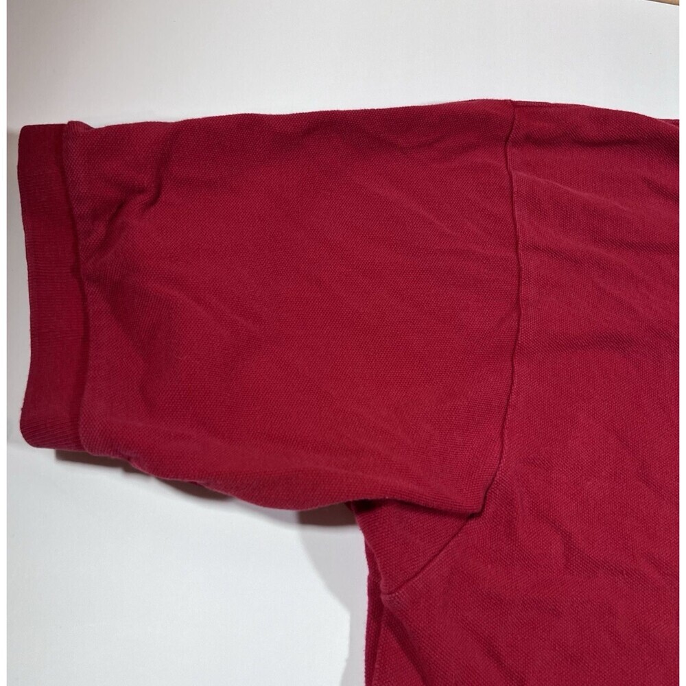 Vintage Duck Head Red Cotton Short Sleeve Polo Shirt Embroidered Men's XXL - Picture 4 of 9